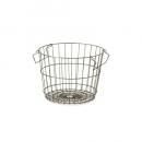 ランドリーバスケット ゴールド 小 アイアン かご 収納 洗濯 通販