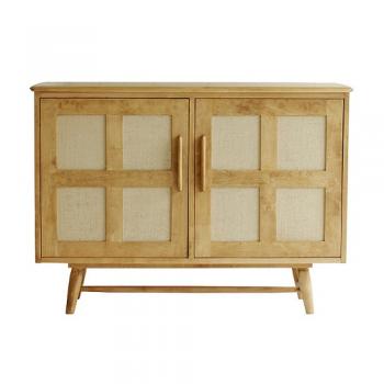 ベリス キャビネット NA ノスタルジック ナチュラル ジュート 木製 棚 収納 おしゃれ リビング