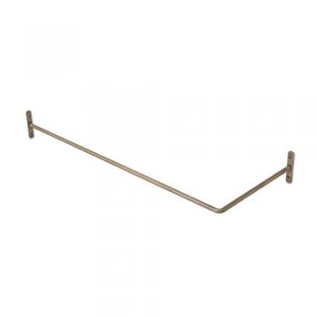 L字コーナーバー 大 ゴールド ハンガー リビング キッチン 収納 通販