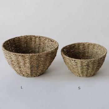 シーグラス バスケット カゴ ディープ ボウル S 通販