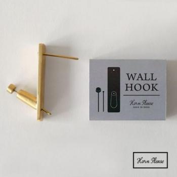 BRASS ウォールフック リリーフ 3個セット 通販