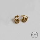 ピアス WORN BRASS トロイド ダブル 通販