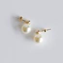 ピアス PEARL&BRASS クリング WH 通販
