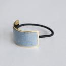 ヘアーゴム ベント ソリッドカラー BL 通販