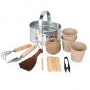 GARDEN STARTER GALVANIZED ガーデニングキット 高さ18