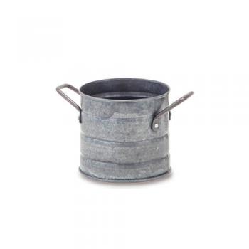 アイアンポットカバー 小 水汲み バケツ ガーデニング 庭 通販