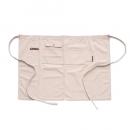 ウエストエプロン ナチュラル コットン シンプル ガーデニング 通販