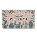 玄関マット ウェルカムマット 入口 エントランス 屋外 サボテン 通販