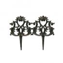 FENCE ANTIQUE BRONZE ブロンズ アイアン ガーデン雑貨 アンティーク調 高さ27