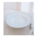 アダージョ・スーププレート20cm 4個セット 食器 陶器 ホワイト おしゃれ お皿 手作りの風合い