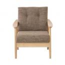 バッスム 1人掛 ソファ 椅子 ファブリック 通販