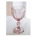 タンザ・ワイングラス S 4個セット グラス おしゃれ エレガント カービング 彫刻 ガラス きれい