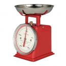 DIET SCALE RED 計量器 レッド カジュアル キッチン用品 おしゃれ 高さ16