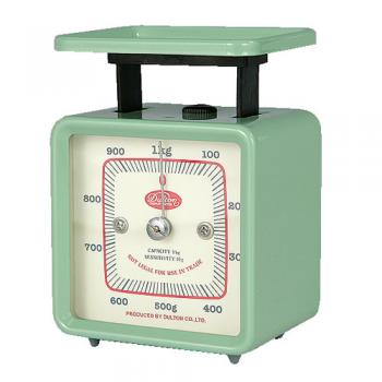 DESK SCALE M.GREEN 計量器 グリーン カジュアル キッチン用品 高さ12.5