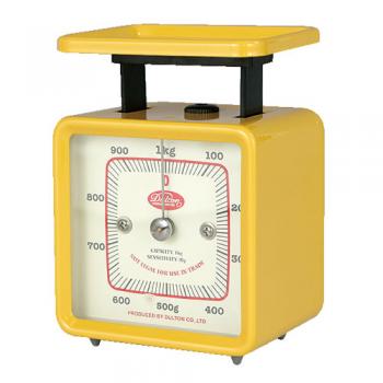 DESK SCALE YELLOW 計量器 イエロー カジュアル キッチン用品 高さ12.5