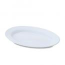 楕円プレート ホワイト 皿 キッチン用品 料理 食器 白 ホーロー 通販