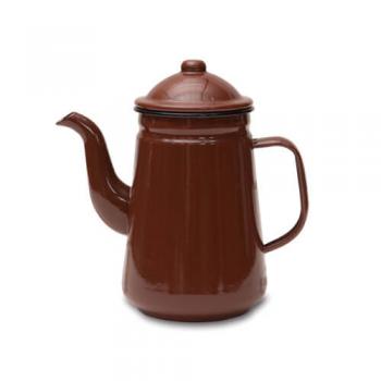 珈琲ポット ブラウン コーヒー ホーロー キッチン用品 ティーポット 通販