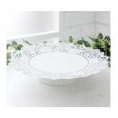 スチールレース・コンポート 2個セット シャビー ホワイト 小物入れ ディスプレイ スチール