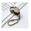 キーリング・クラシックルーペ 6個セット ステーショナリー アンティーク調 おしゃれ 拡大鏡