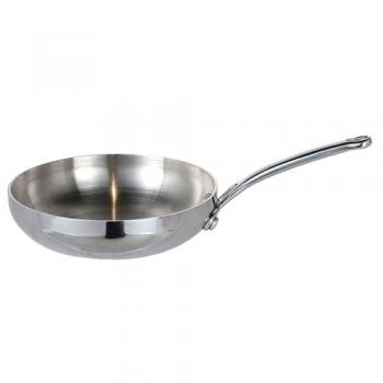 BACHELOR COOKWARES FRYPAN フライパン キッチン用品 シルバー 高さ6