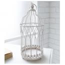 ブランワイヤーケージ 2個セット 鳥かご型 アンティーク調 おしゃれ ディスプレイ 小物入れ