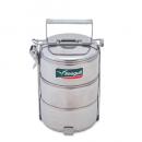 ステンレスフードキャリア 三段 1230cc ランチボックス 弁当箱 通販