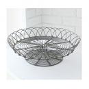 コルテ・ワイヤーコンポート 4個セット シャビー ワイヤー 小物入れ ディスプレイ スチール