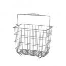 ランドリーワイヤーバスケット 大 シルバー 洗濯かご 収納 キッチン 通販