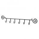 アイアンフック ロング ブラック インテリア 飾り アンティーク 通販