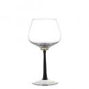 GOLD POINT GLASS BURGUNDY WINE BLACK グラス オシャレ 高さ21
