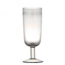 SMOKE GLASS FLUTE グレー グラス スモーク オシャレ 高さ18