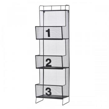 メッシュシェルフ3D ヴィンテージ調 スチール 通販