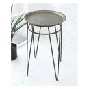 ファングス・トレイスタンド 2個セット プランタースタンド アンティーク調 おしゃれ 台 スチール