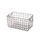 スクエアワイヤーバスケット 大 ガーデニング かご 収納 庭 通販