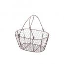 メッシュワイヤーバスケット ガーデニング かご 収納 植木 花 小物 通販