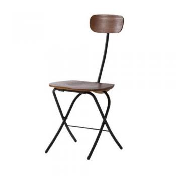 フォールディングチェア おしゃれ 木製 アイアン 通販