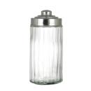 GLASSCANISTER SCREW LID (L) ガラス キャニスター クリア 高さ25
