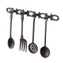 アイアンオーナメント カトラリー 鉄 インテリア キッチン リビング 通販