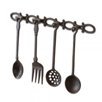 アイアンオーナメント カトラリー 鉄 インテリア キッチン リビング 通販
