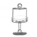 GLASS DOME (M) ガラスドーム クリア ティータイム キャニスター 高さ23