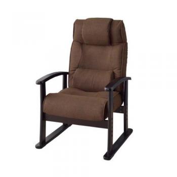 楽々チェア ファブリック おしゃれ リクライニング 通販