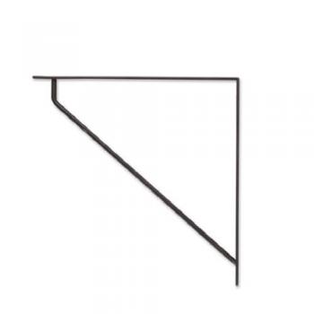 アイアンブラケット ブラック Lサイズ 支え棒 DIY 本棚 シンプル 通販