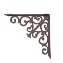 クラシカルブラケット ブラウン 小 支え棒 DIY 本棚 アンティーク 通販