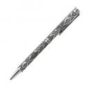 BALLPOINT PEN DOTTS 文具 ステーショナリー ボールペン シルバー 長さ13.7