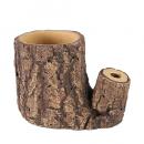 COPPICE STAND C ペンスタンド ナチュラル WOOD セメント オブジェ 高さ10