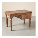 デスク アンティーク家具 おしゃれ テーブル 木製 ナチュラル 机 コンソール ヨーロピアン調