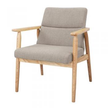 リズチェア 木製 おしゃれ アッシュ ファブリック 通販