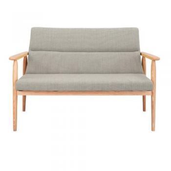 リズソファ 木製 おしゃれ アッシュ ファブリック 通販