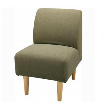 デリカ  一人掛ソファ 木製 おしゃれ ファブリック 通販