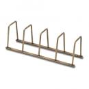 ブックスタンド 小 ゴールド 本立て アイアン 本棚 整理 インテリア 通販